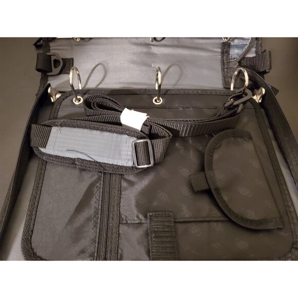 Case it The Dual 2-in-1 Dual Ring Binder 3" Capacity Blue/Black TD-110 - NEW - Picture 7 of 8